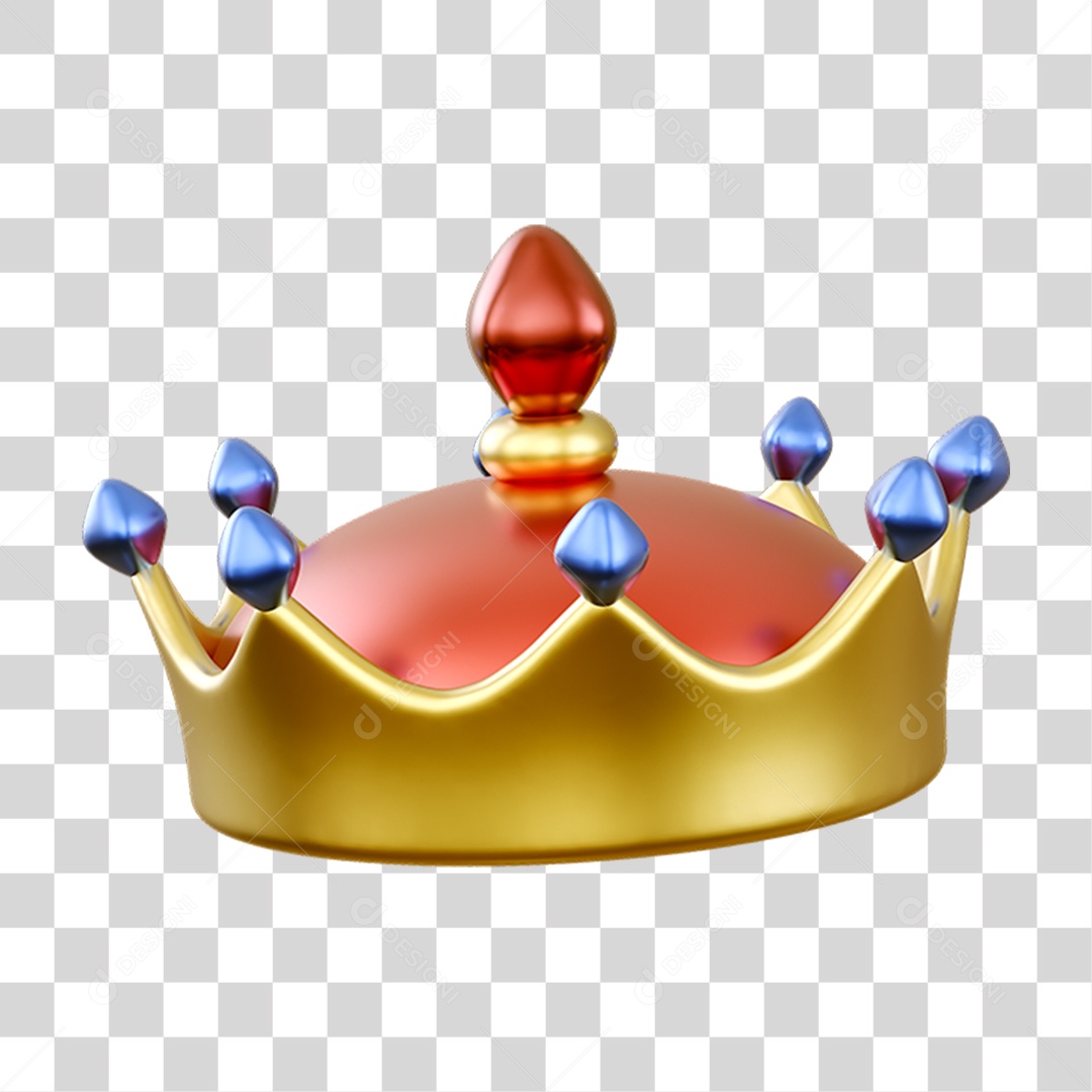 Coroa Enfeites Decoração Fantasia PNG Trasnparente