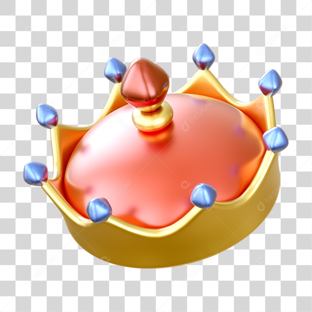 Coroa Enfeites Decoração Fantasia PNG Trasnparente