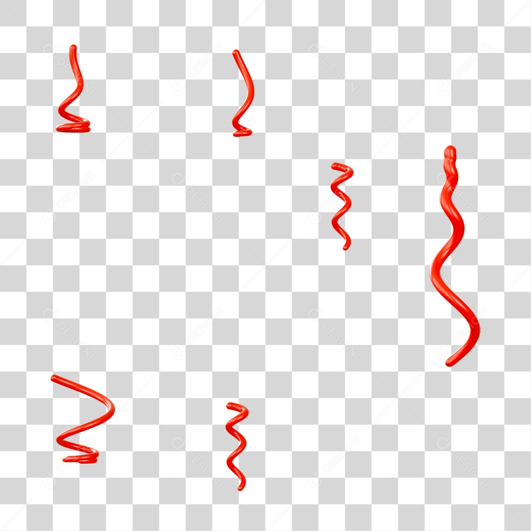 Fitas Enfeites Confetes Decorações Carnaval PNG Transparente