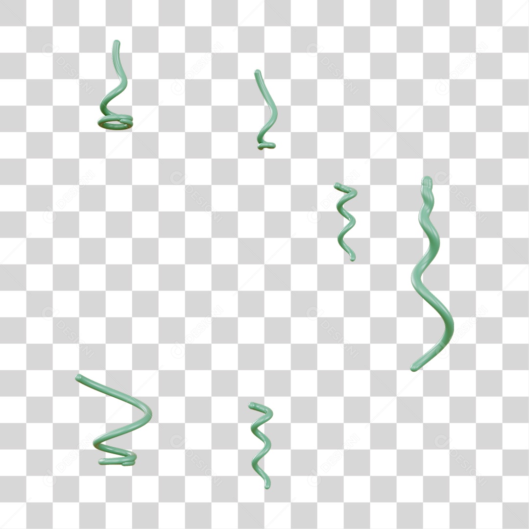 Fitas Enfeites Confetes Decorações Carnaval PNG Transparente