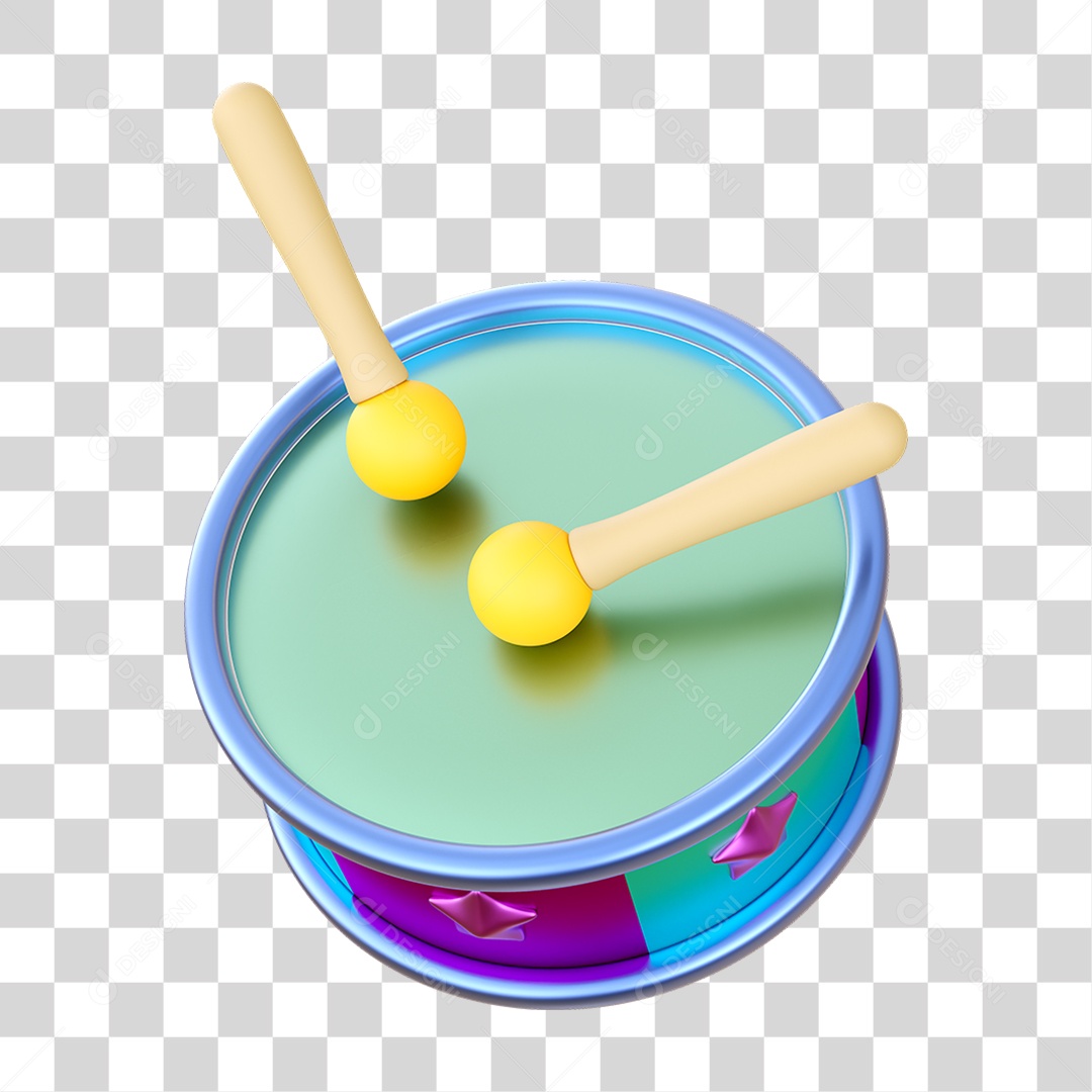 Tambor Musicas Carnaval PNG Transparente