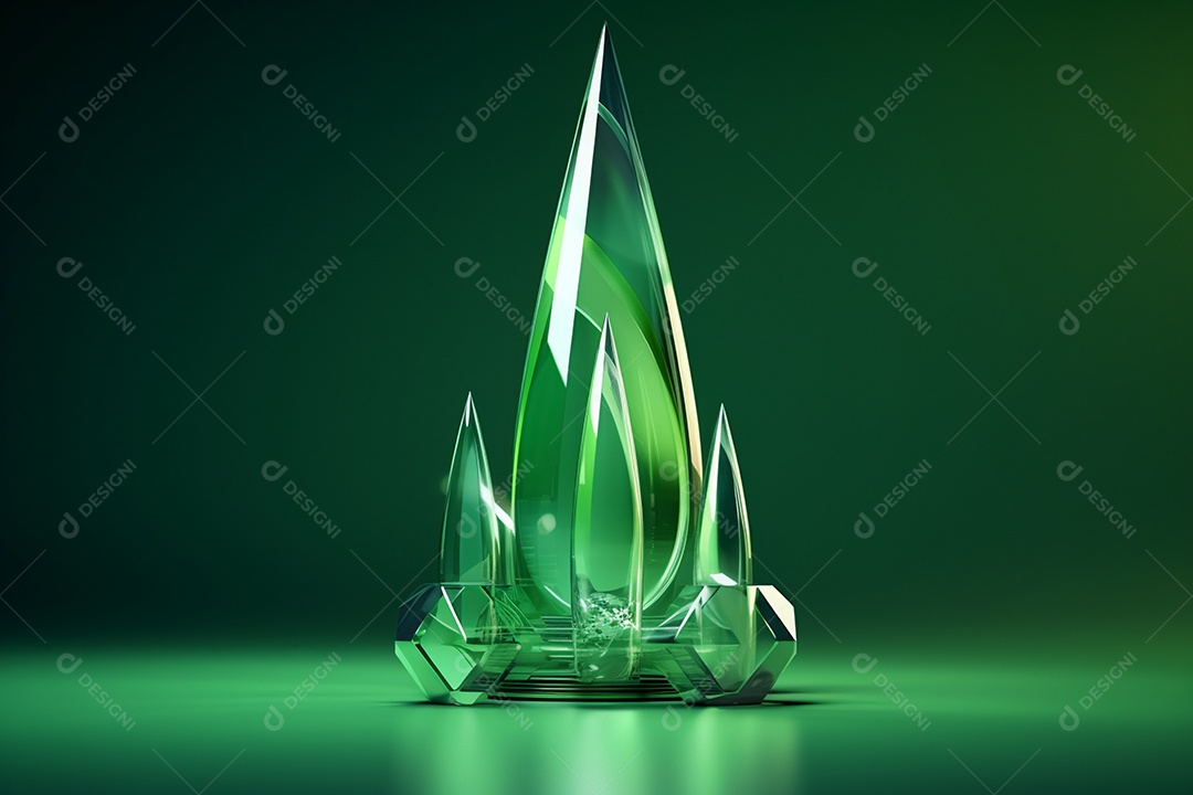 Background forma abstrata de vidro