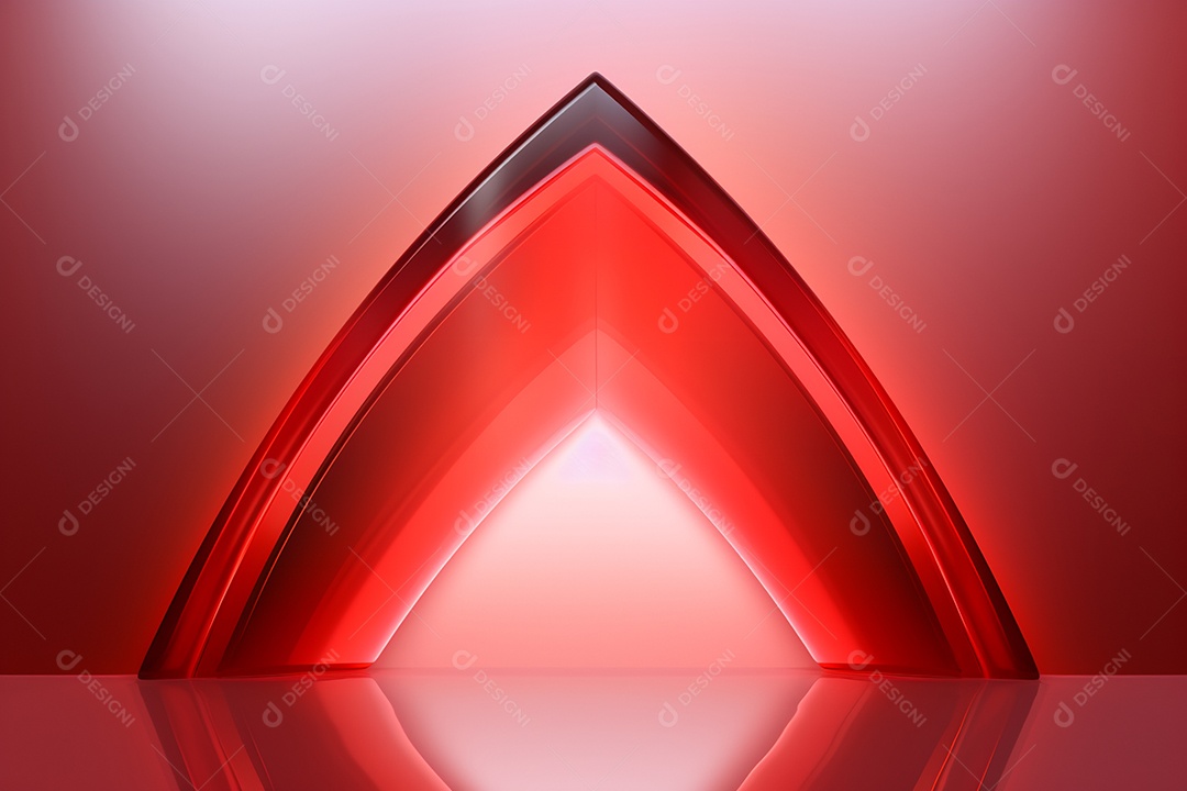 Background forma abstrata de vidro