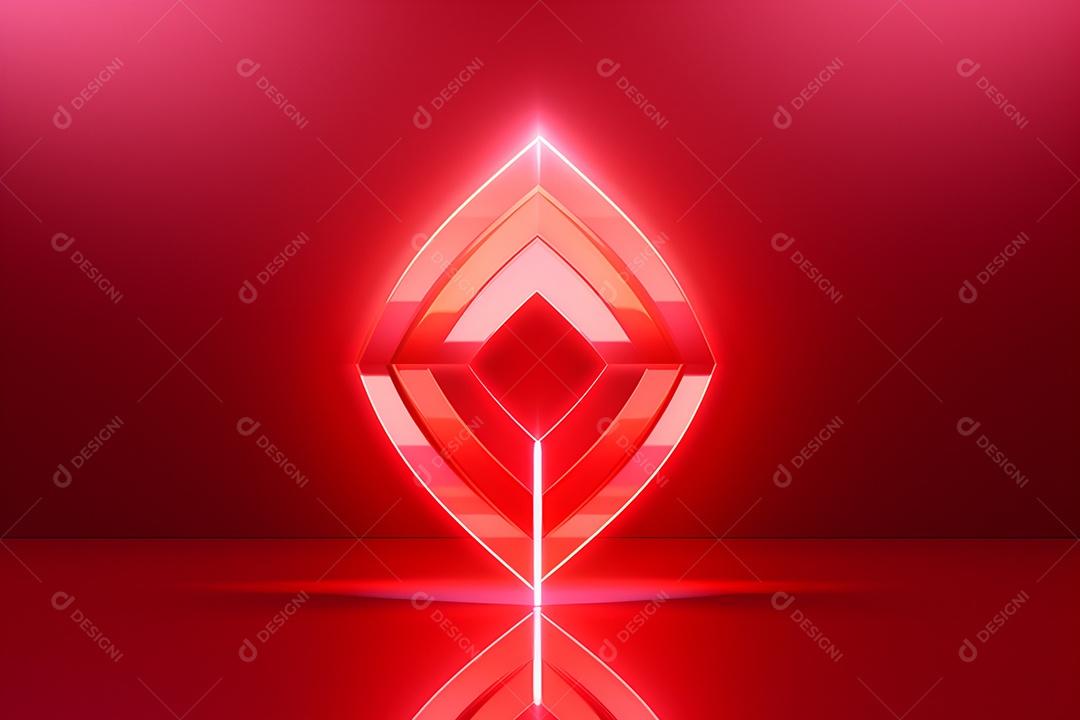 Background forma abstrata de vidro