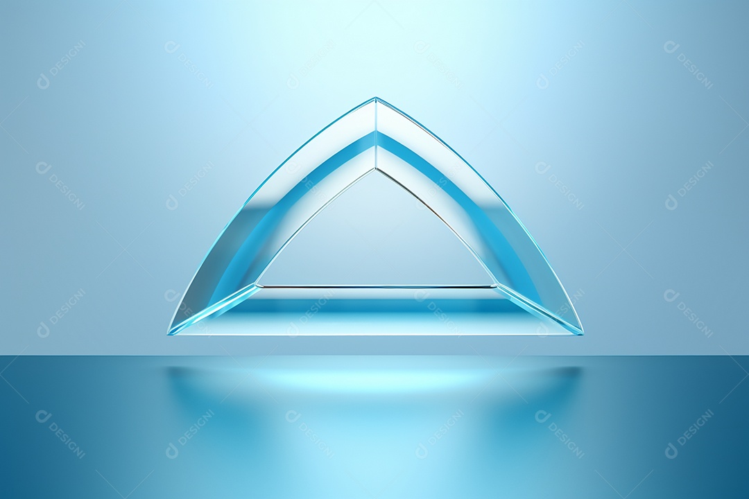 Background forma abstrata de vidro