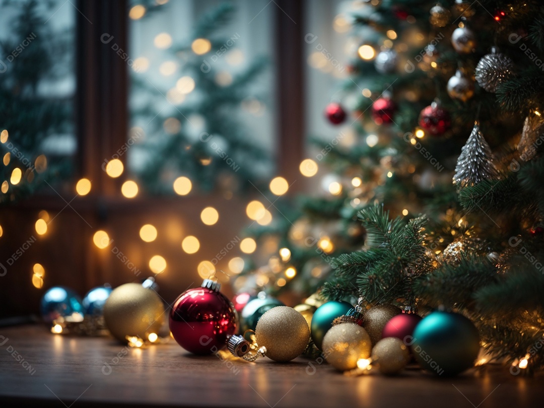 Background árvore de natal