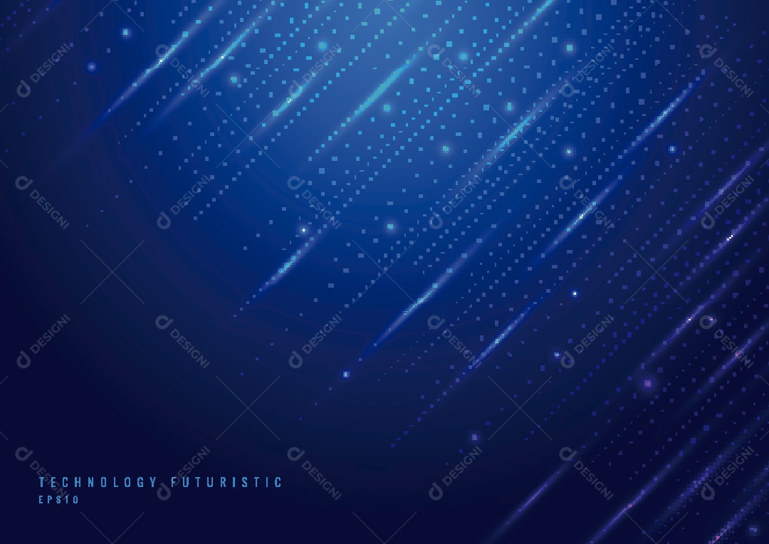 Background Tecnológico Ilustração Vetor EPS