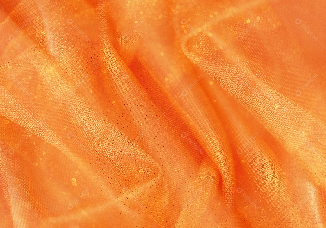 Textura de pano de laranja com brilhante