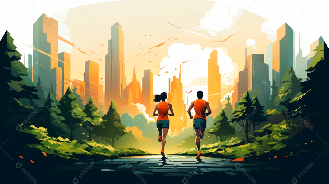 Dia mundial da corrida, 3 de junho IA generativa.