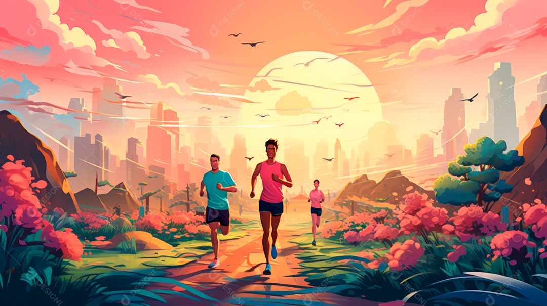 Dia mundial da corrida, 3 de junho IA generativa.