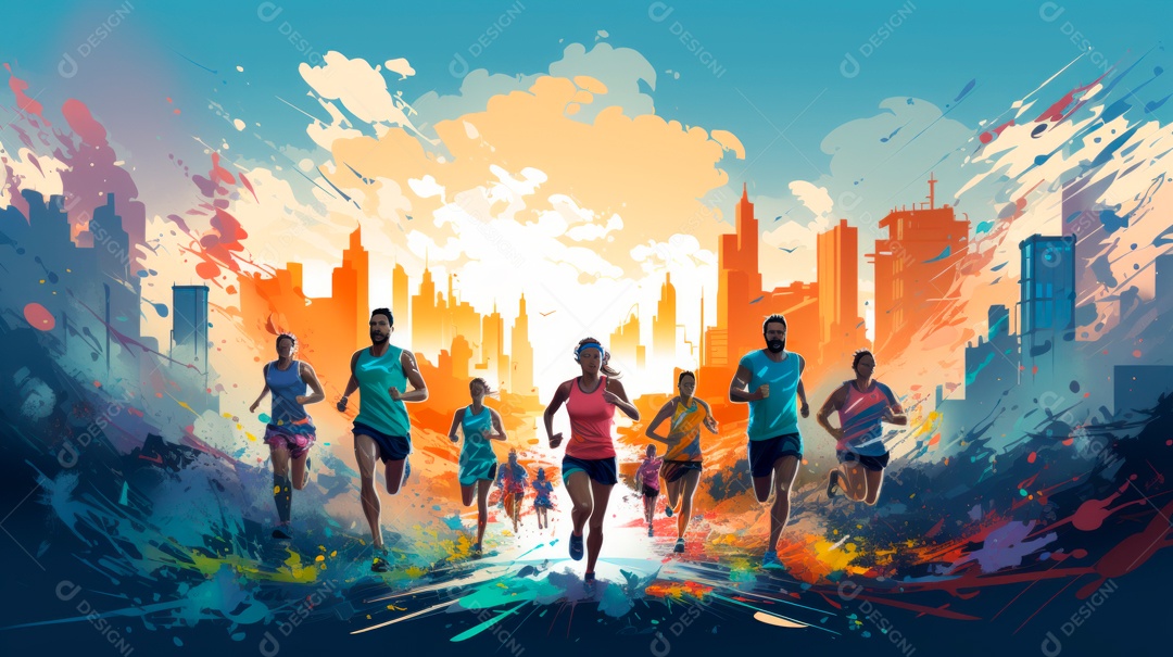 Dia mundial da corrida, 3 de junho IA generativa.