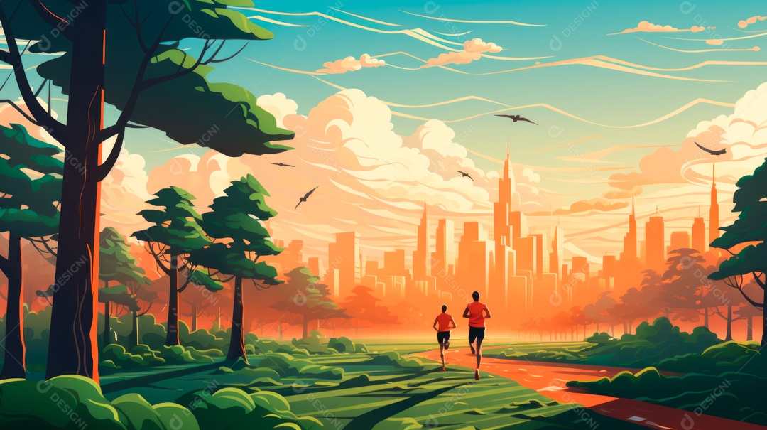 Dia mundial da corrida, 3 de junho IA generativa.