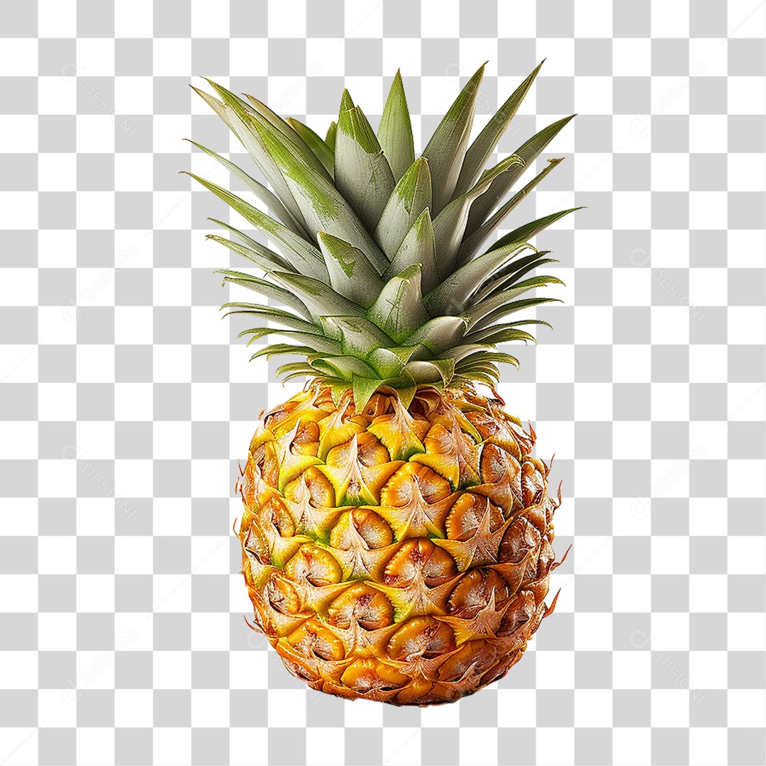 Fruta Abacaxi PNG Transparente