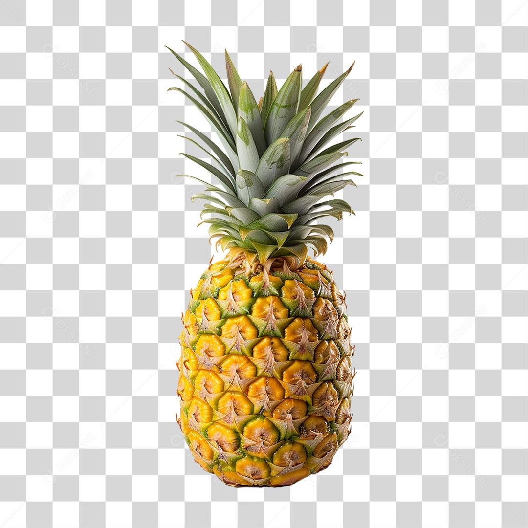 Fruta Abacaxi PNG Transparente