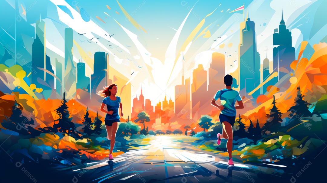 Dia mundial da corrida, 3 de junho IA generativa.