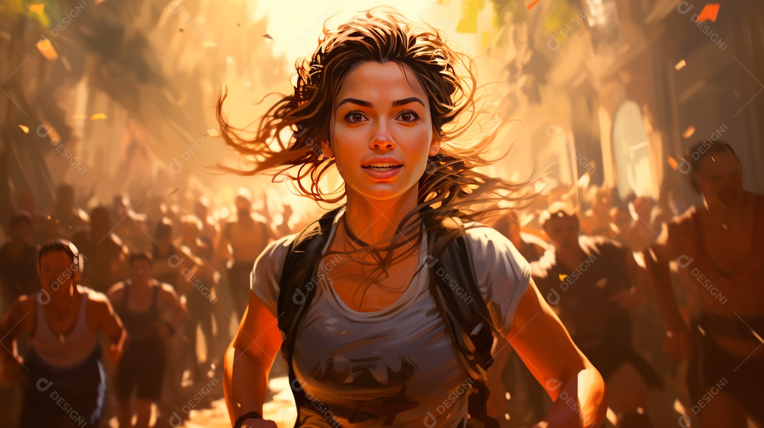 Dia mundial da corrida, 3 de junho IA generativa.