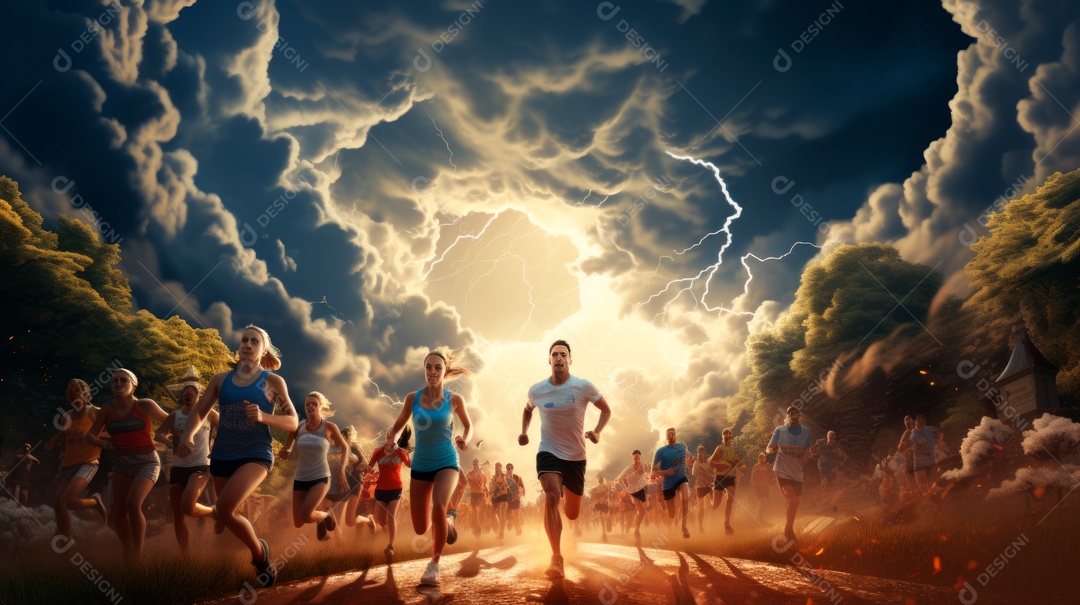 Dia mundial da corrida, 3 de junho IA generativa.