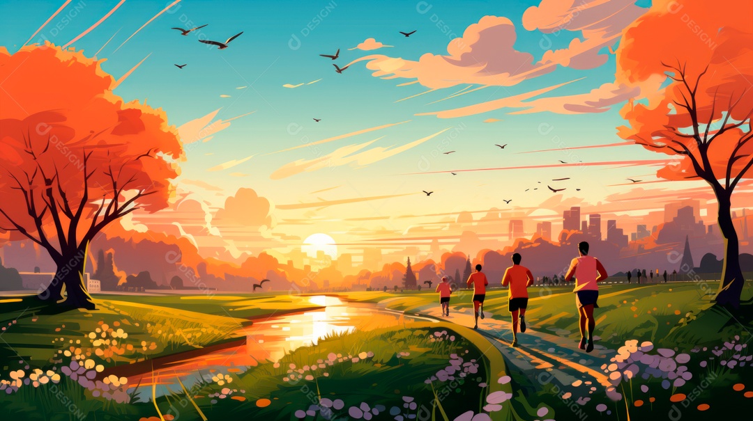 Dia mundial da corrida, 3 de junho IA generativa.