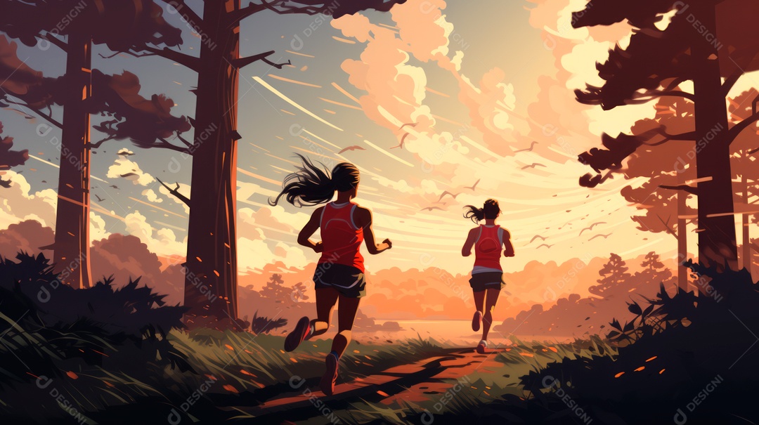 Dia mundial da corrida, 3 de junho IA generativa.