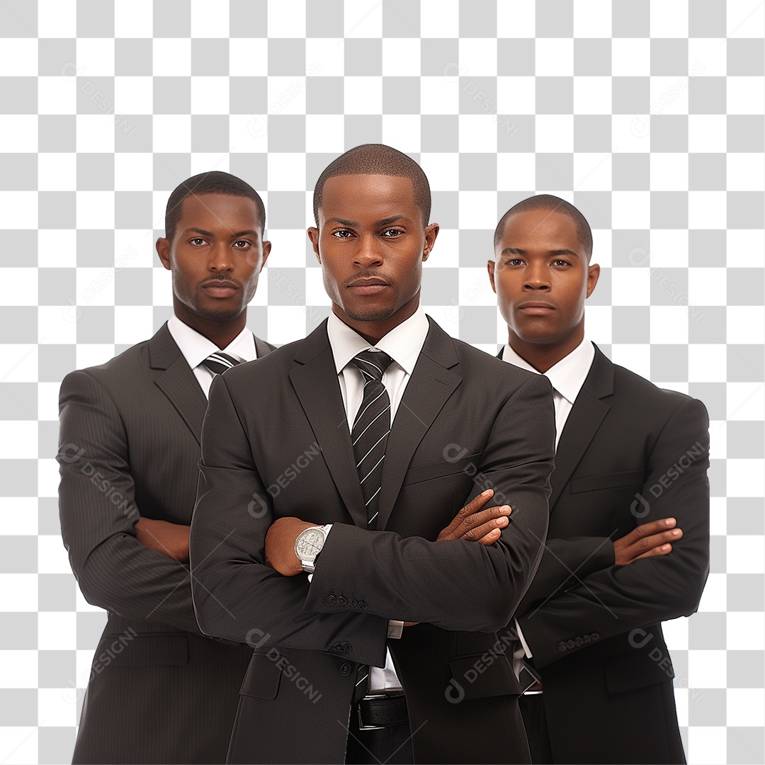 Homens Empresários de Terno PNG Transparente