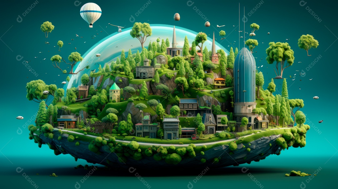 Dia Mundial do Meio Ambiente, 5 de junho IA generativa.