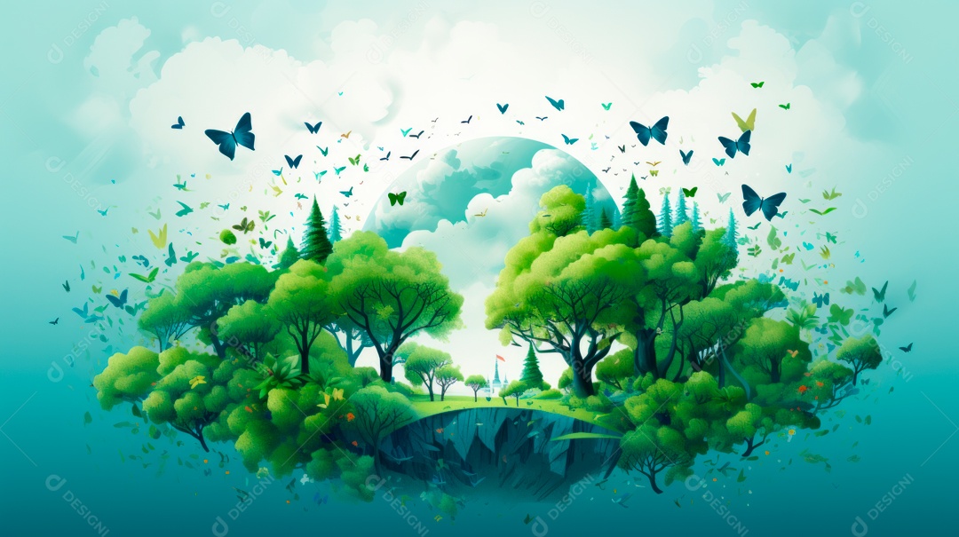 Dia Mundial do Meio Ambiente, 5 de junho IA generativa.