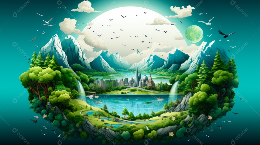 Dia Mundial do Meio Ambiente, 5 de junho IA generativa.