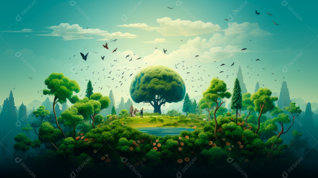 Dia Mundial do Meio Ambiente, 5 de junho IA generativa.