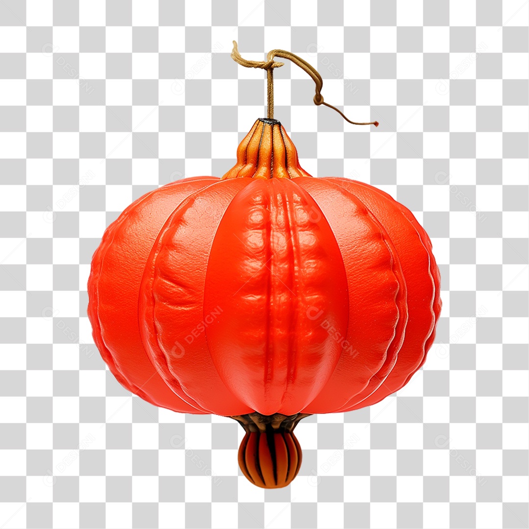 Balão Lanterna Chinesa PNG Transparente