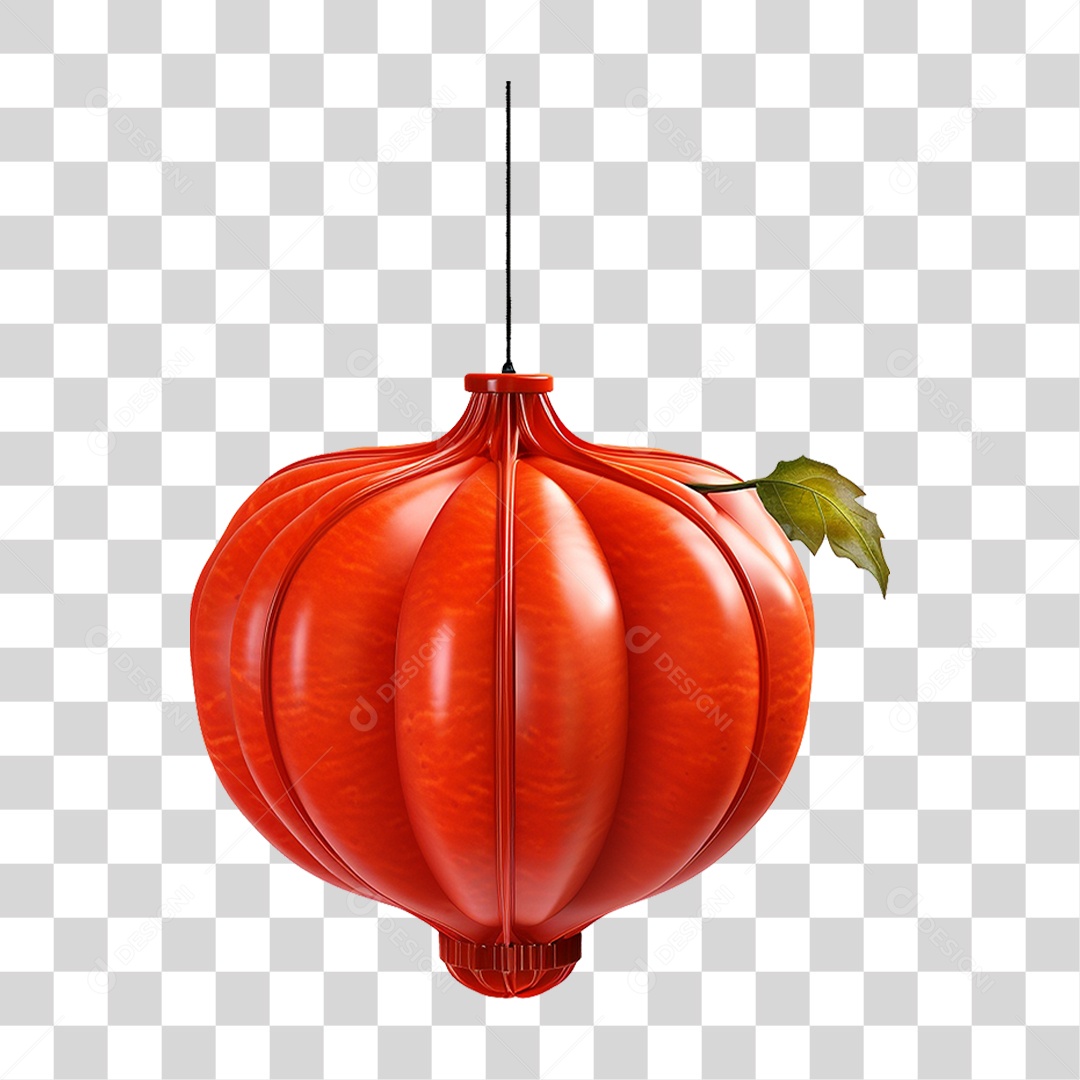 Balão Lanterna Chinesa PNG Transparente