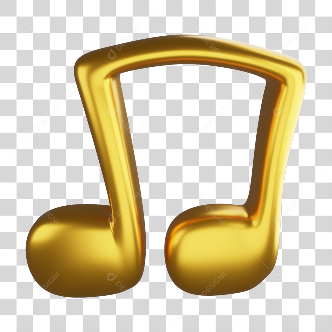 Notas Musicais PNG Transparente