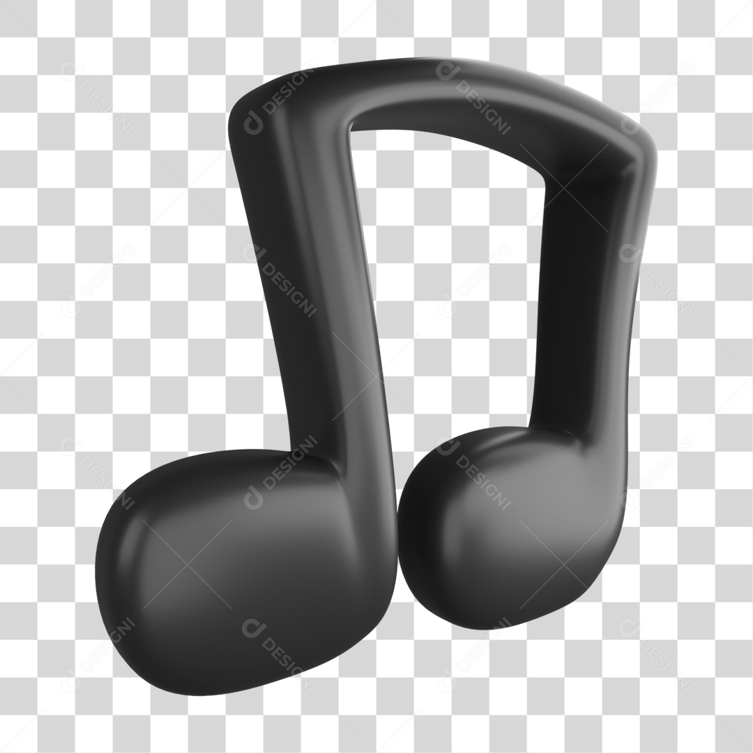 Notas Musicais PNG Transparente