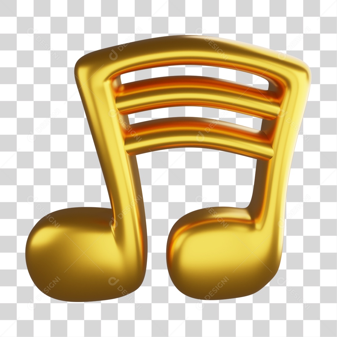 Notas Musicais PNG Transparente