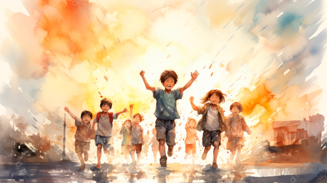 Dia da Criança, o nascimento dos direitos da criança 12 de outubro.