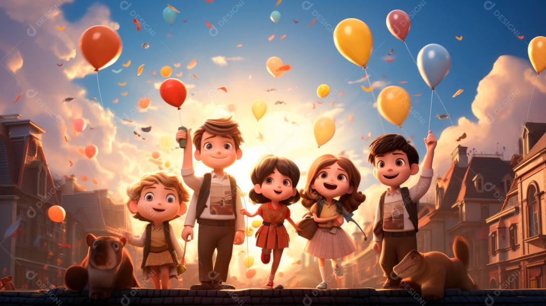 Dia da Criança, o nascimento dos direitos da criança 12 de outubro.