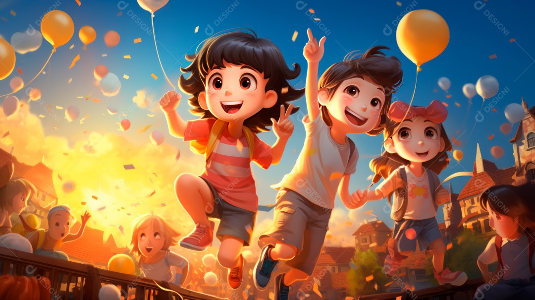 Dia da Criança, o nascimento dos direitos da criança 12 de outubro.