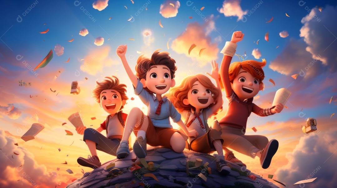 Dia da Criança, o nascimento dos direitos da criança 12 de outubro.