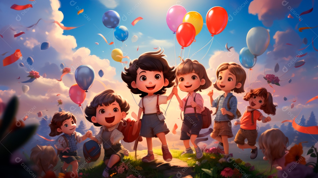 Dia da Criança, o nascimento dos direitos da criança 12 de outubro.