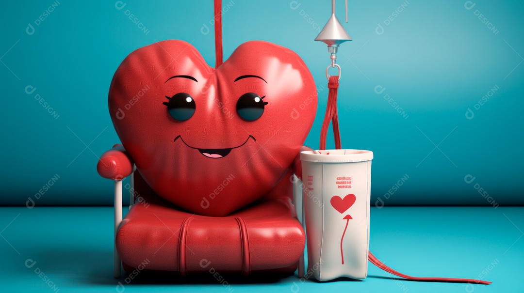 Dia Mundial do Doador de Sangue, 14 de junho IA generativa.