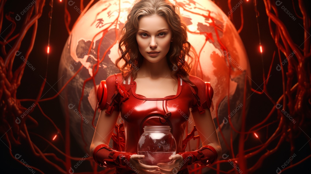 Dia Mundial do Doador de Sangue, 14 de junho IA generativa.