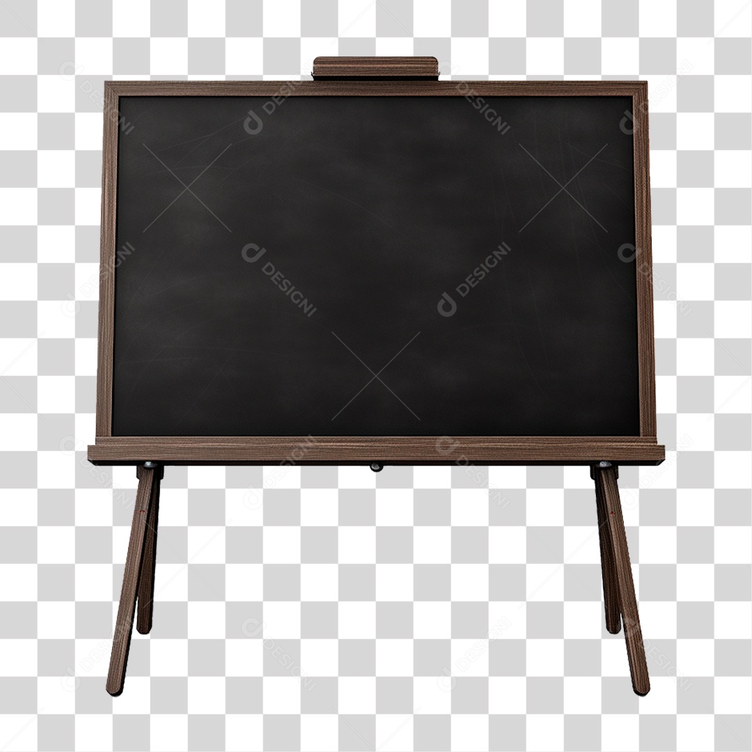 Quadro Negro PNG Transparente