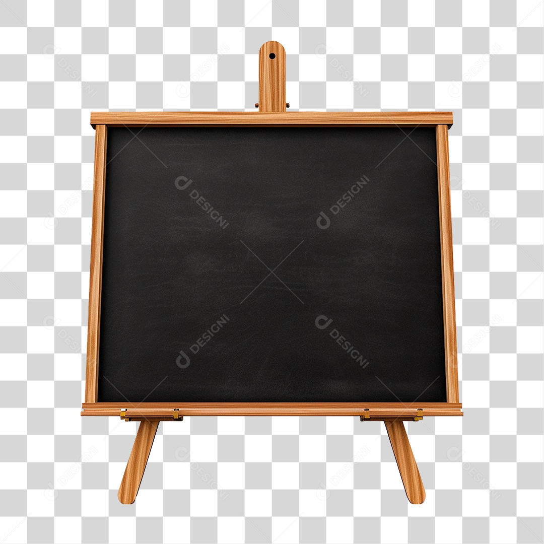 Quadro Negro PNG Transparente