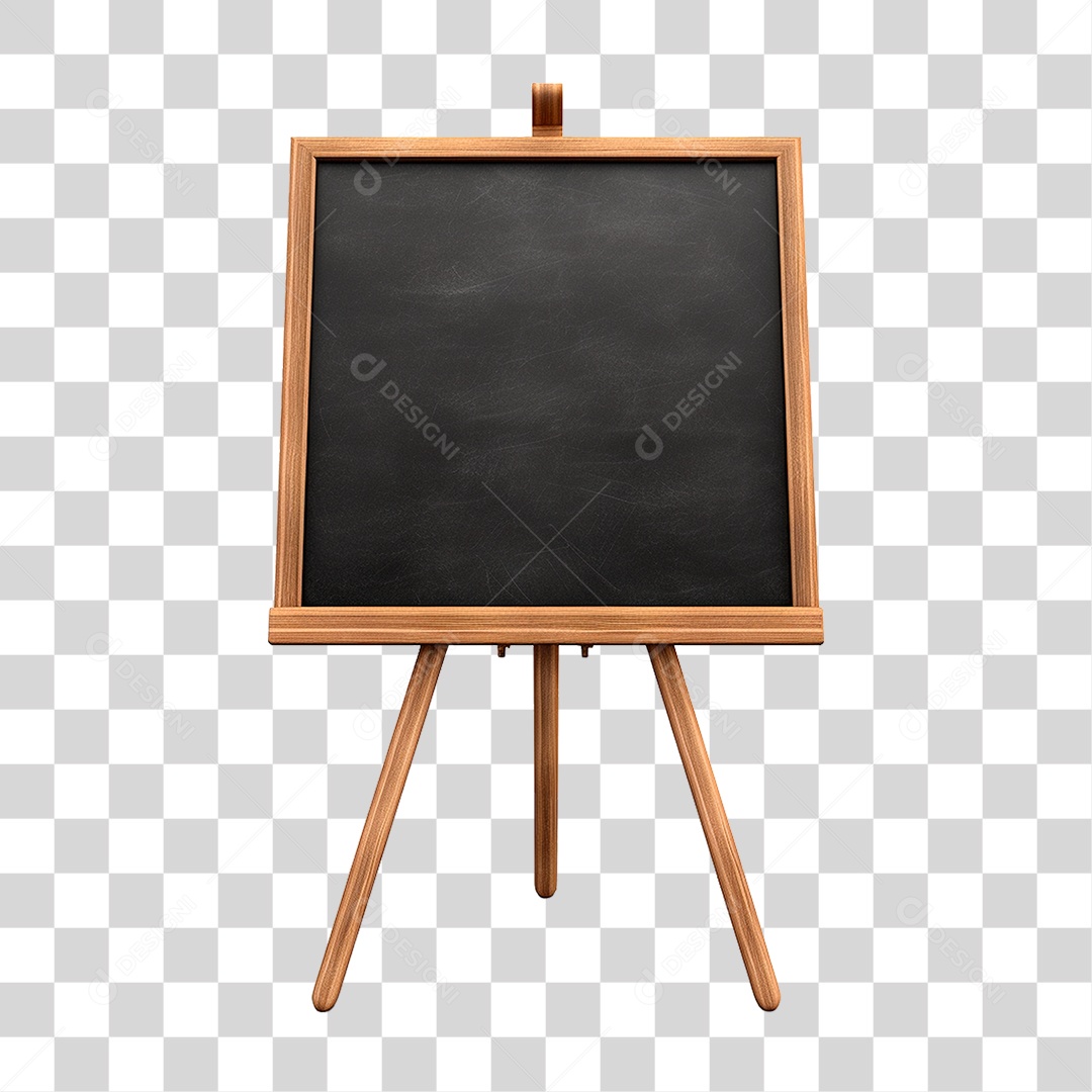 Quadro Negro PNG Transparente