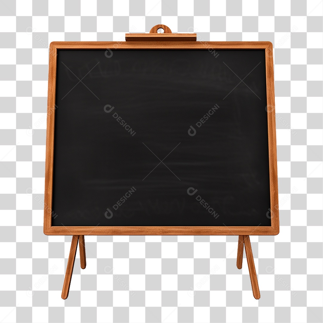 Quadro Negro PNG Transparente