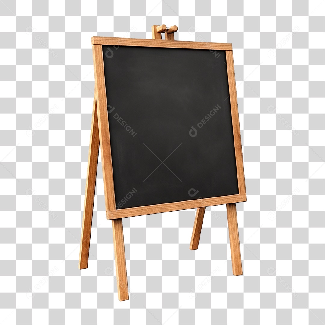 Quadro Negro PNG Transparente