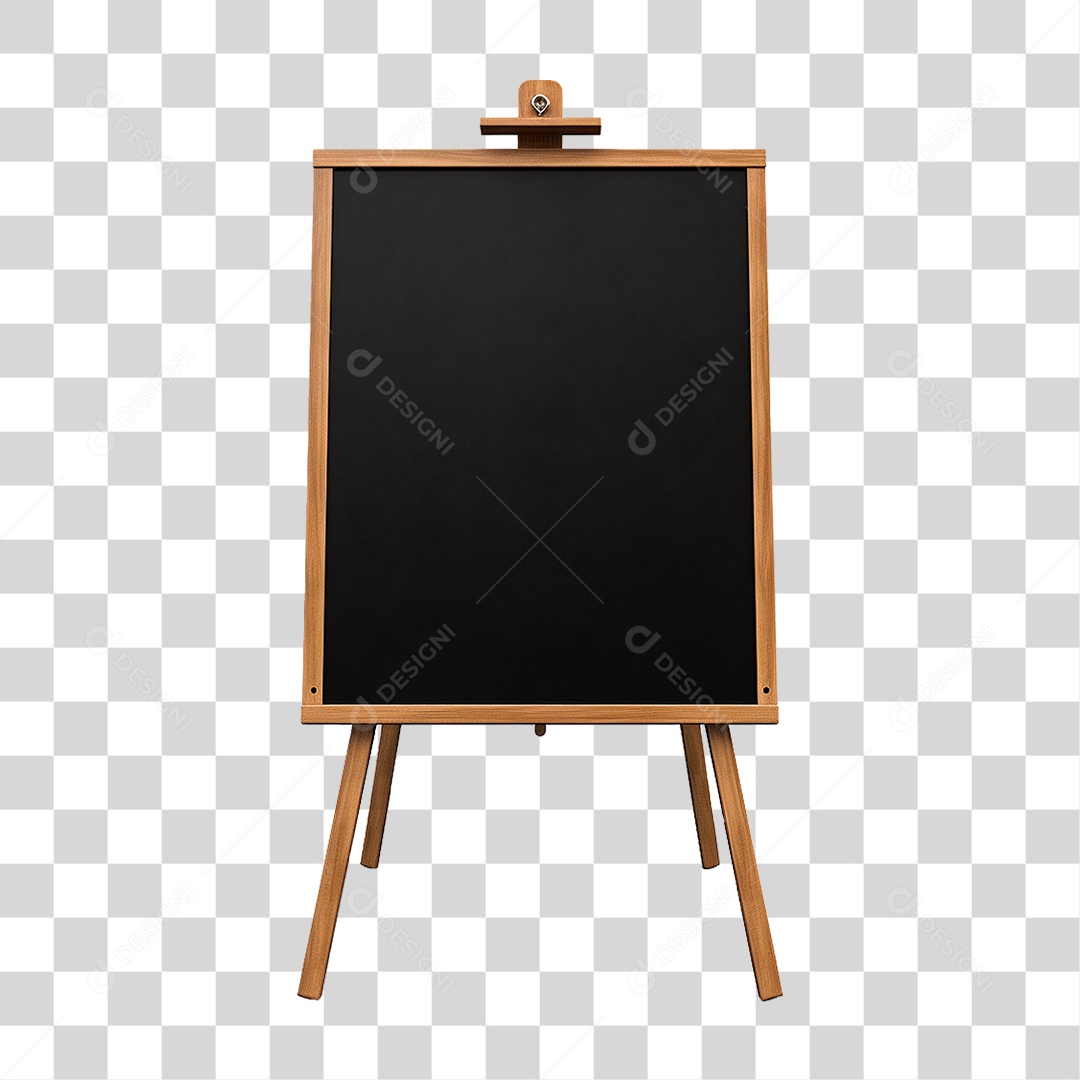 Quadro Negro PNG Transparente