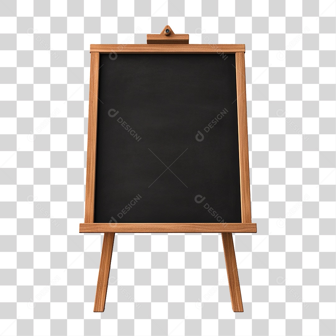 Quadro Negro PNG Transparente