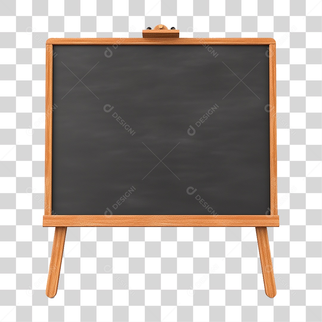 Quadro Negro PNG Transparente