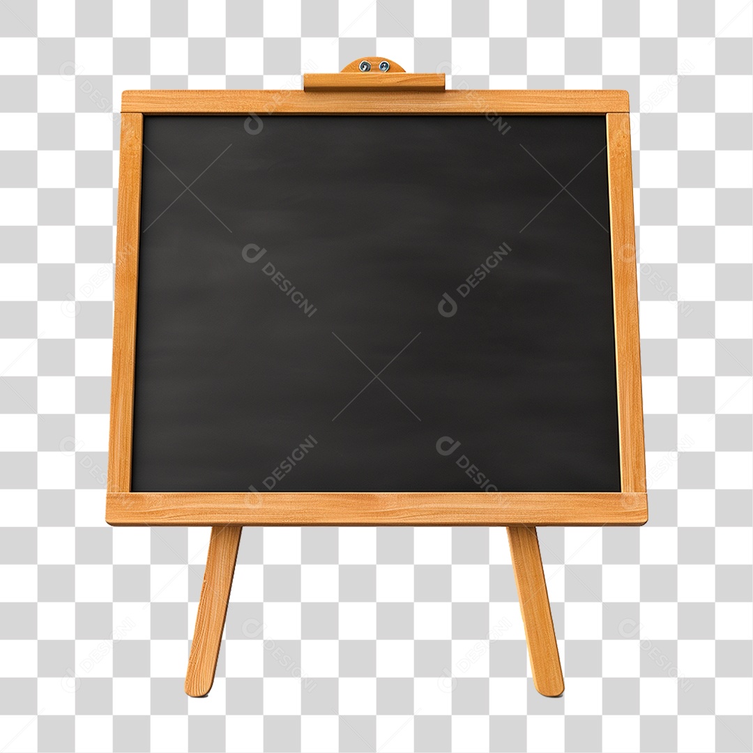 Quadro Negro PNG Transparente