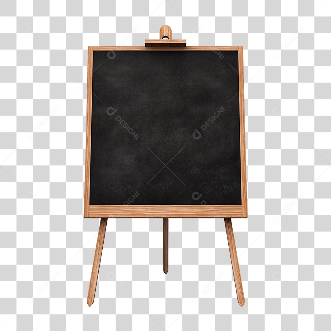 Quadro Negro PNG Transparente